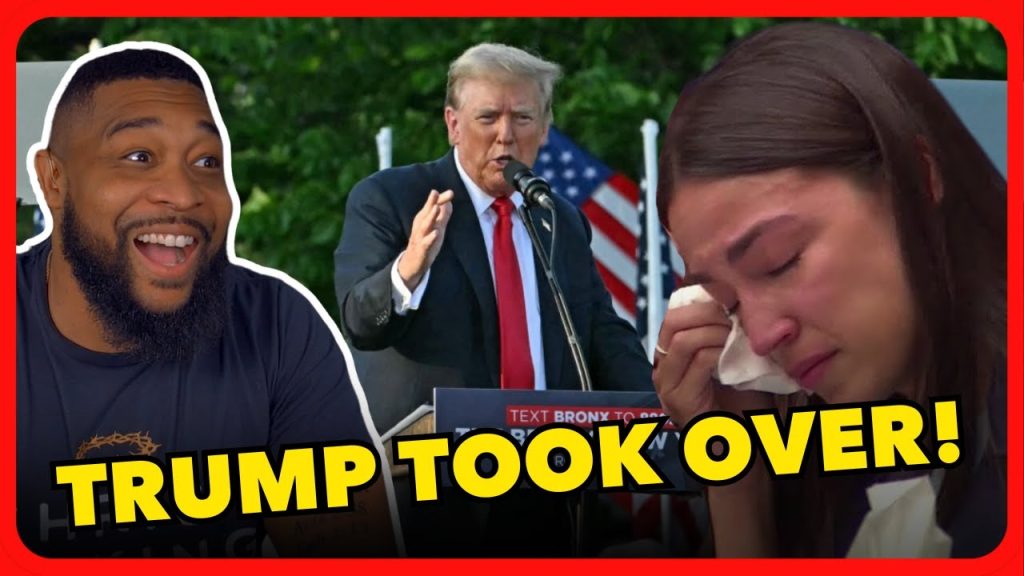 AOC Gets HUMILIATED By HUGE Trump Bronx Rally!