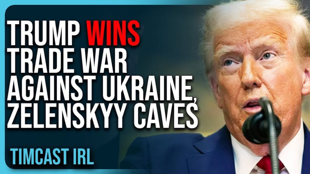 Trump WINS Trade War Against Ukraine, Zelenskyy CAVES, Expected To AGREE To Mineral Deal