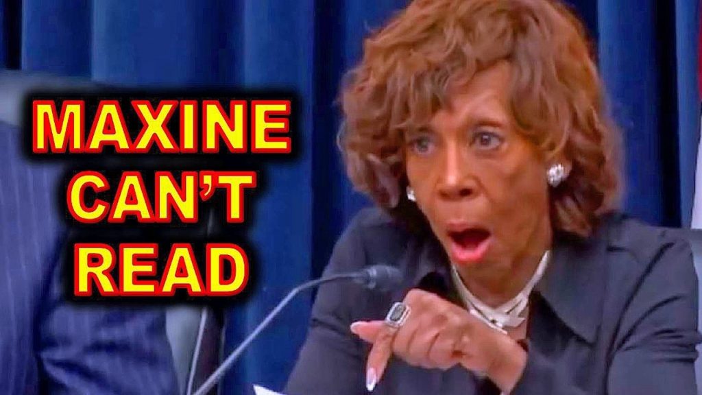 Could Maxine Waters POSSIBLY Be Any MORE Embarrassing Than This?????