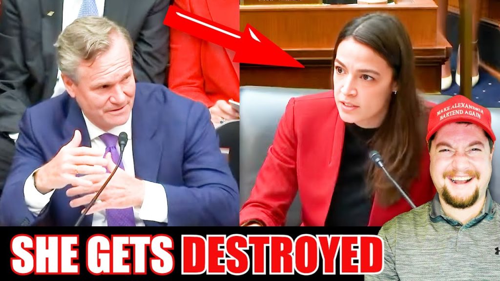 Bank of America CEO Humiliates AOC So Bad She Forgets how to Speak